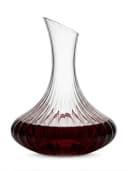 Sendez Dekanter Weinkaraffe 1,2L mit Rillenstruktur Glas Bild 5