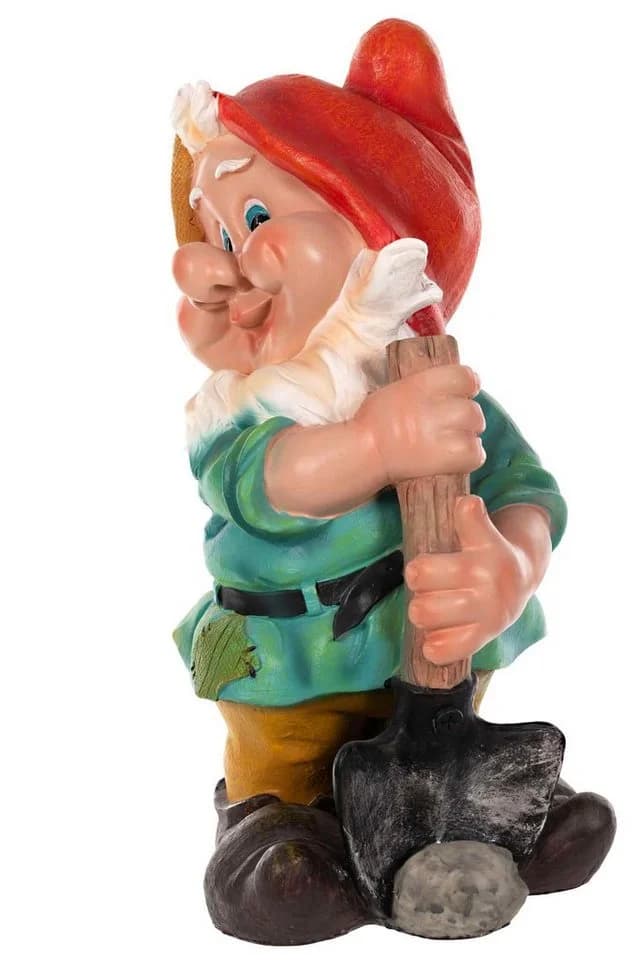 BIRENDY Gartenzwerg XXL Dekofigur 41cm Polyresin - Bild 3
