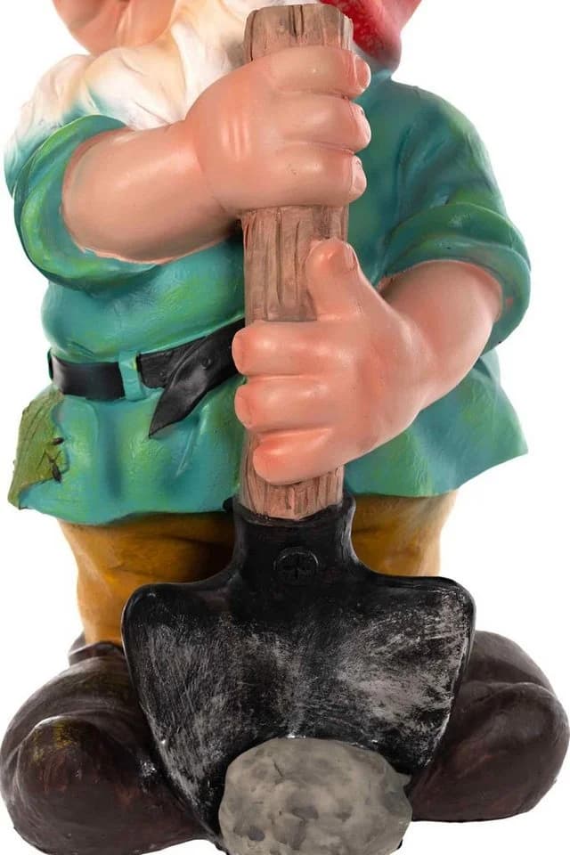BIRENDY Gartenzwerg XXL Dekofigur 41cm Polyresin - Bild 4