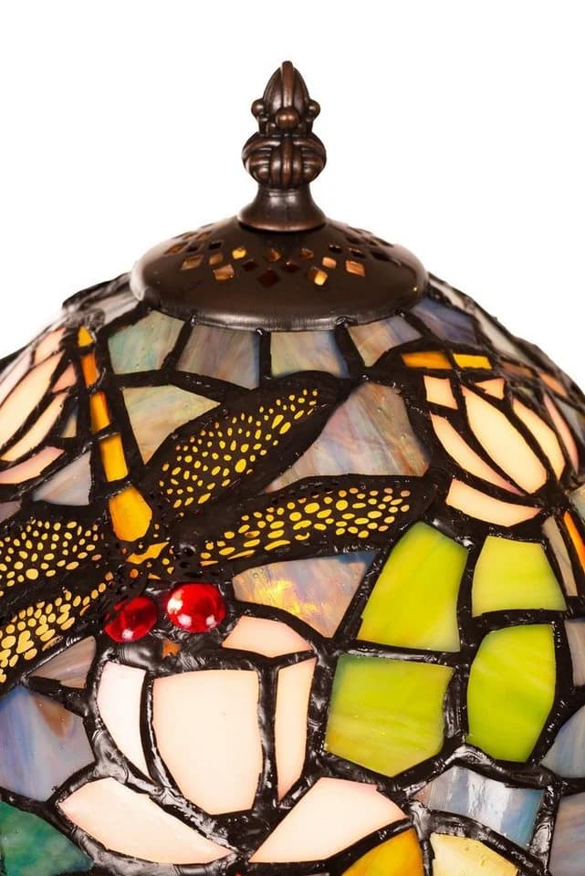 BIRENDY Stehlampe Tischlampe Tiffany Style Libellen Tiff146