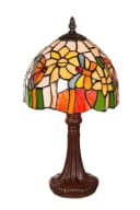BIRENDY Stehlampe Tiffany Blume bunt Bild 2
