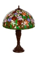 BIRENDY Stehlampe Tiffany-Stil 16 Zoll Libelle Rose Bild 2