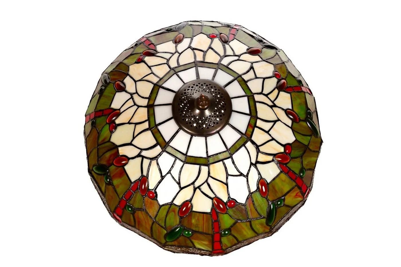BIRENDY Stehlampe Tiffany-Stil Libelle Vogelnest 16 Zoll Rose - Bild 3