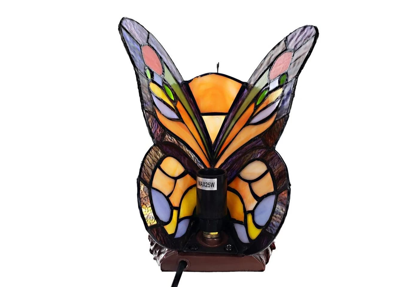 BIRENDY Stehlampe Tiffany-Style Schmetterling Dekorationslampe - Bild 5