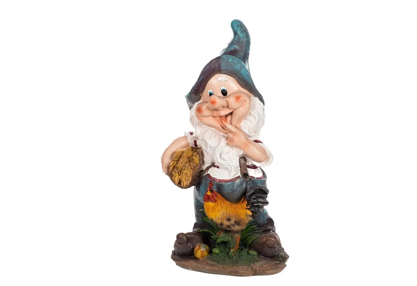 BIRENDY Gartenzwerg XL Huhn 41cm Polyresin - Bild 2