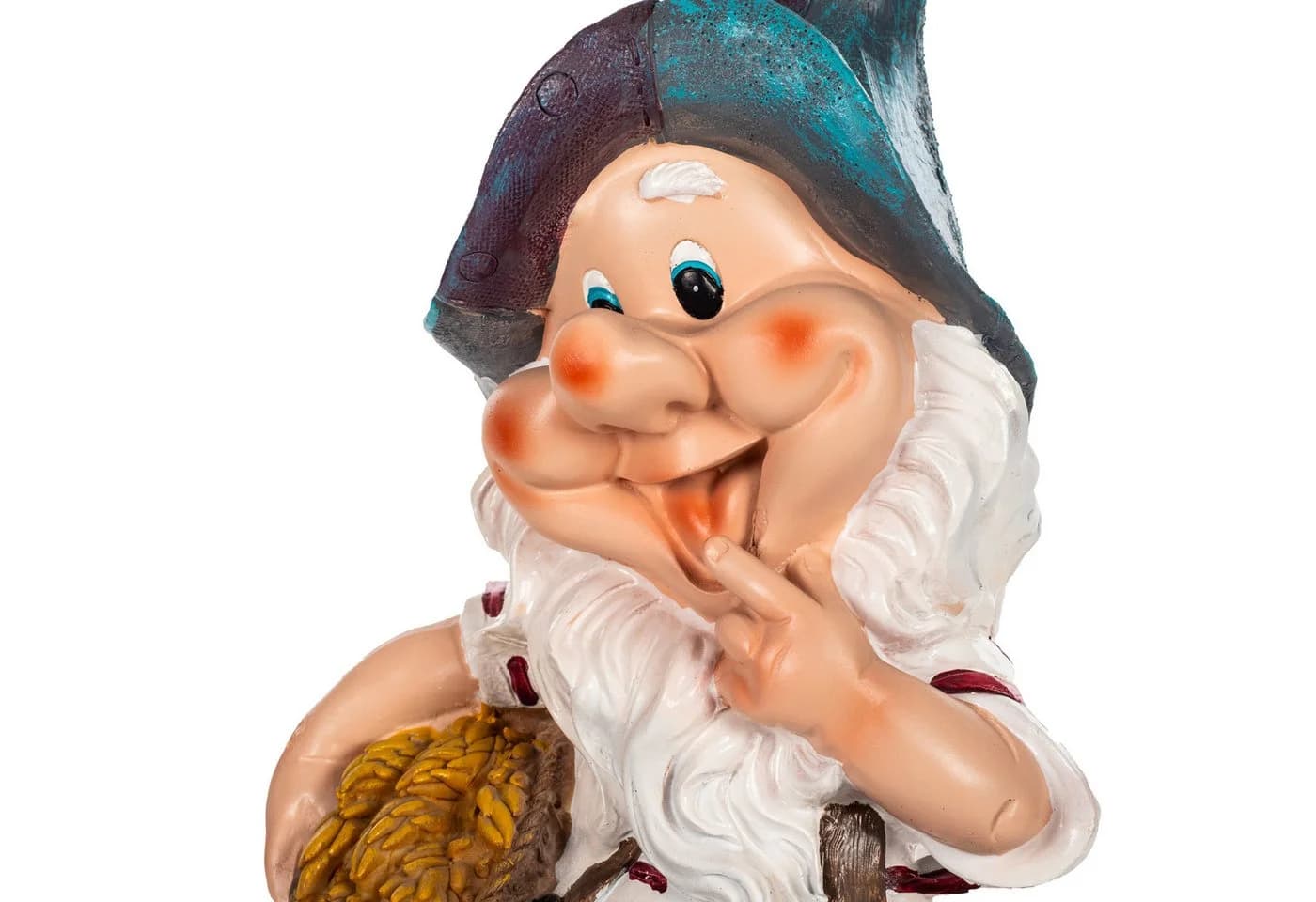 BIRENDY Gartenzwerg XL Huhn 41cm Polyresin - Bild 5