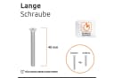 ECENCE Rollladen-Anschlagstopper 20er Set Grau 40mm Bild 5