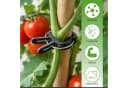 ECENCE Pflanzenclips 60x Pflanzenklammern für Tomaten, Rosen, Reben Bild 3