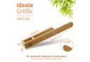 ECENCE Handtuchhalter Holz ohne Bohren Handtuchstange Bambus Natur Bild 4