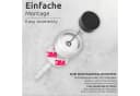 ECENCE Wandtürstopper Edelstahl mit Gummipuffer Wandschutz Bild 1