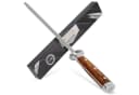 ECENCE Wetzstab Premium 65 HRC Edelstahl Silber Bild 2