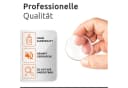 ECENCE Türstopper Wand 6x Selbstklebend Transparent 50mm Bild 1