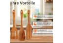 ECENCE Pfannenwender Set Akazienholz 3-teilig Bild 5