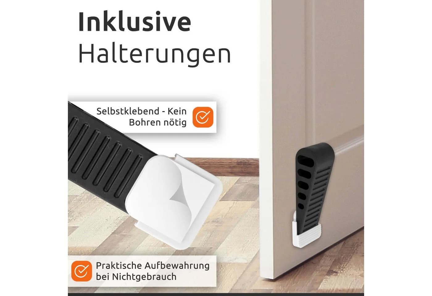 ECENCE Türstopper Set 2 Stück Premium TPR Türstopper - Bild 3