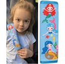 HECKBO Schlafkissen Kinder Auto Gurtschutz Meerjungfrauen Motiv Bild 2