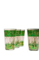 Marrakesch Orient & Mediterran Interior Teeglas 6er Set Grün Glas Bild 1