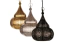 Marrakesch Orient & Mediterran Interior Pendelleuchte Ilham Gold Metall Bild 1