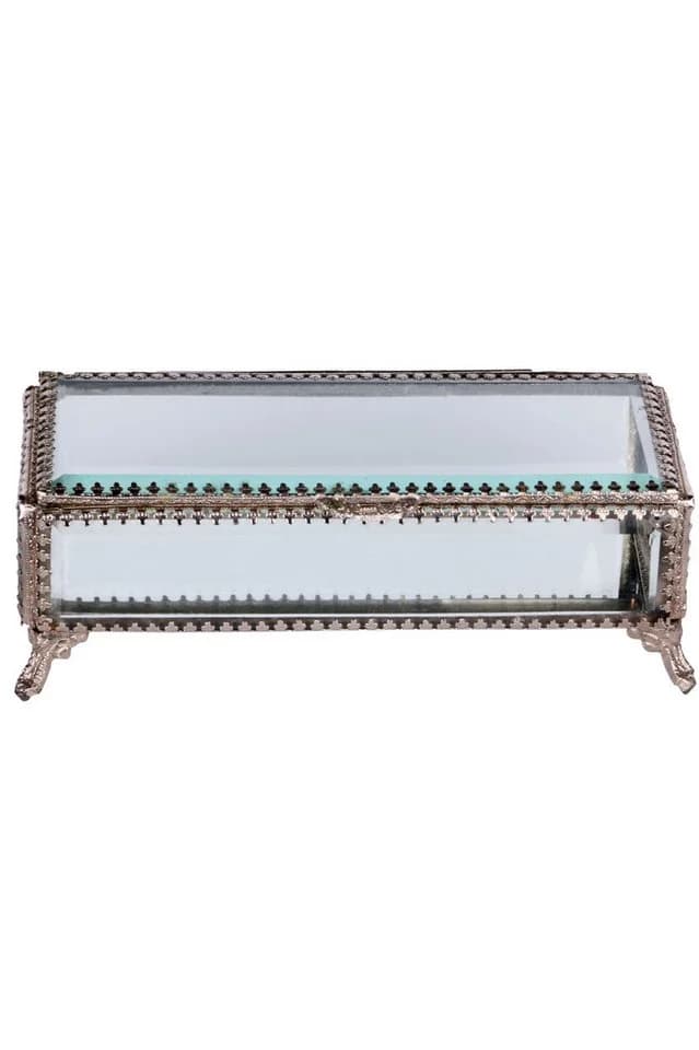 Marrakesch Orient & Mediterran Interior Schmuckkasten Glasbox Glaskasten Orientalisch Arafat - Bild 5