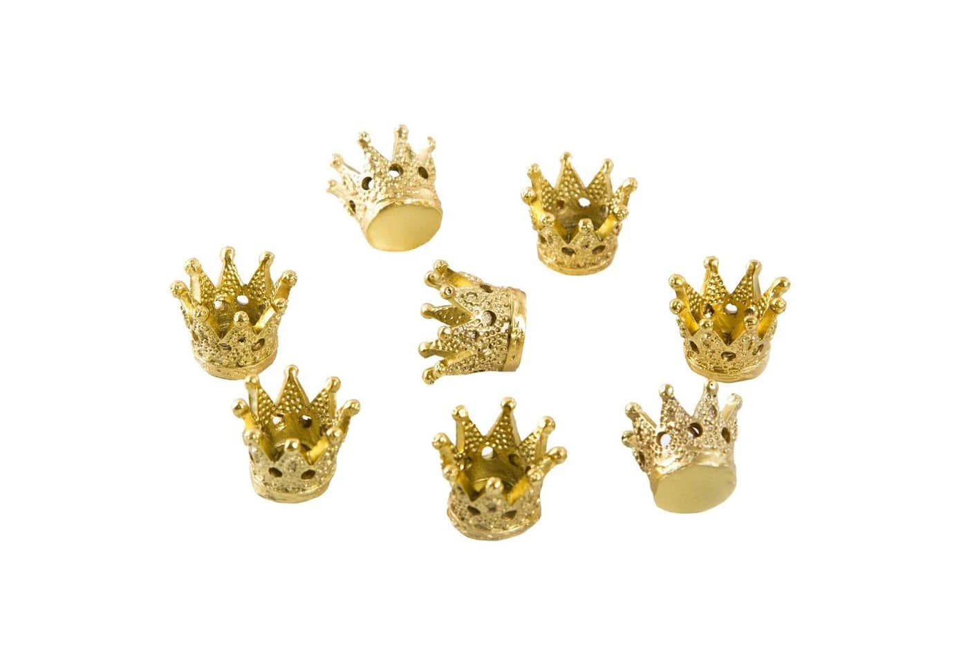 Logbuch-Verlag Dekofigur 8 goldene Kronen Mini