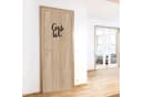 Logbuch-Verlag Gäste-WC Türschild aus Holz 20 cm Schwarz Bild 5