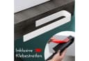 Bürstenking Handtuchhalter selbstklebend ohne Bohren 33/39 cm Bild 4
