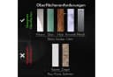 Bürstenking Toilettenpapierhalter ohne Bohren Aluminium Silber Bild 5