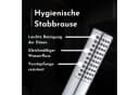 Bürstenking Handbrause Stabbrause Chrom - Wassersparend mit Silikondüsen Bild 4