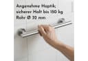 Bürstenking Haltegriff 400 mm Chrom massiv Messing Bild 1