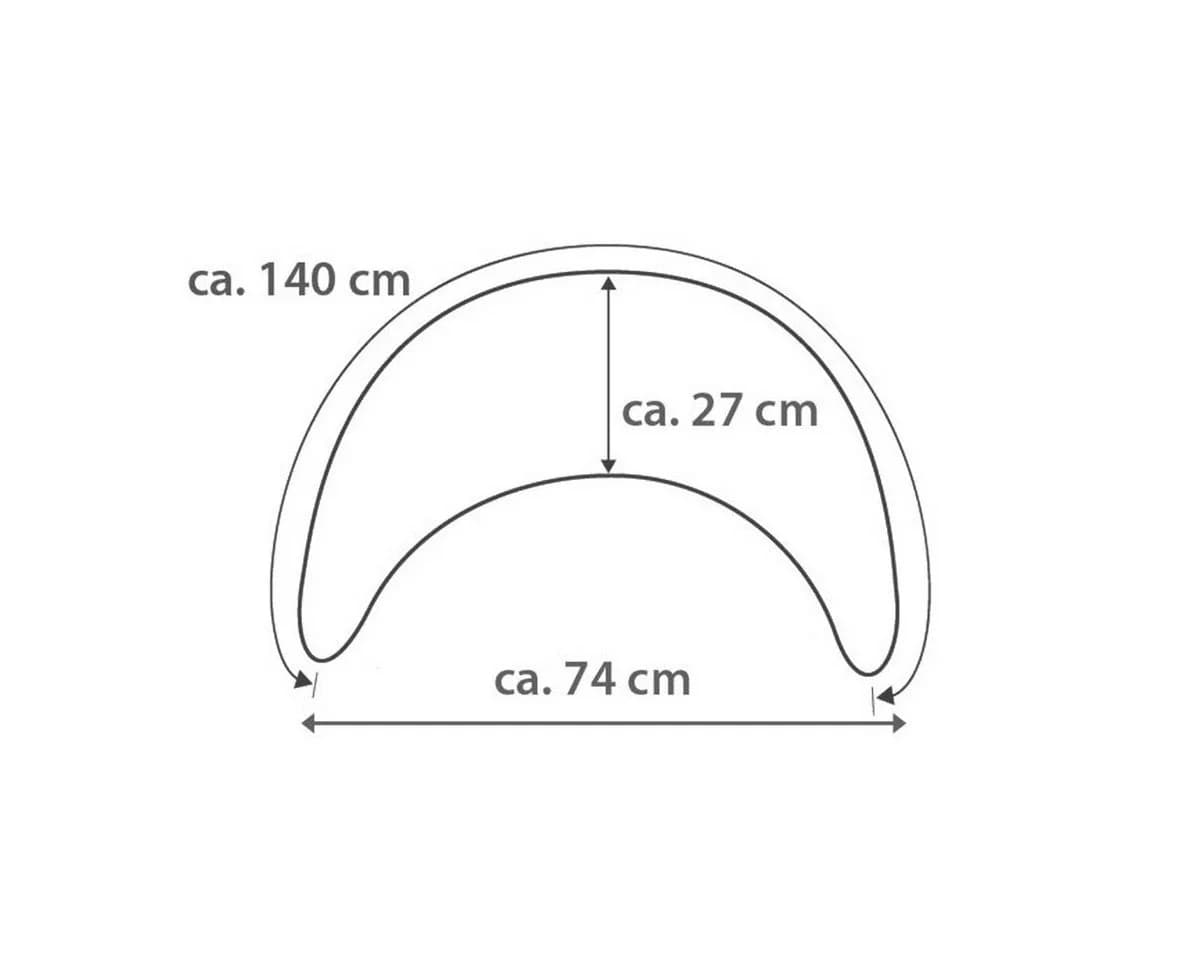 Theraline Stillkissen Plüschmond - Bild 3