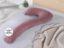 Theraline Stillkissen my7 80x150 cm Melange Rosenholz Bild 1