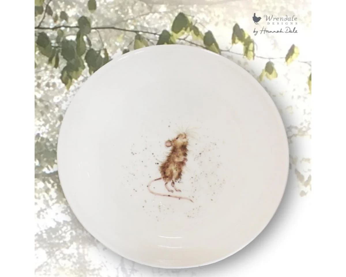 Wrendale Designs Müsli Schale Maus Porzellan Weiß - Bild 5