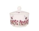 Wrendale Designs Porzellan Zuckerdose mit Deckel Hummel Motiv Weiß Bild 2