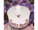 Wrendale Designs Porzellan Zuckerdose mit Deckel Hummel Motiv Weiß Bild 3