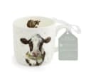 Wrendale Designs Porzellan-Becher Mooo Kuh Weiß Bild 1