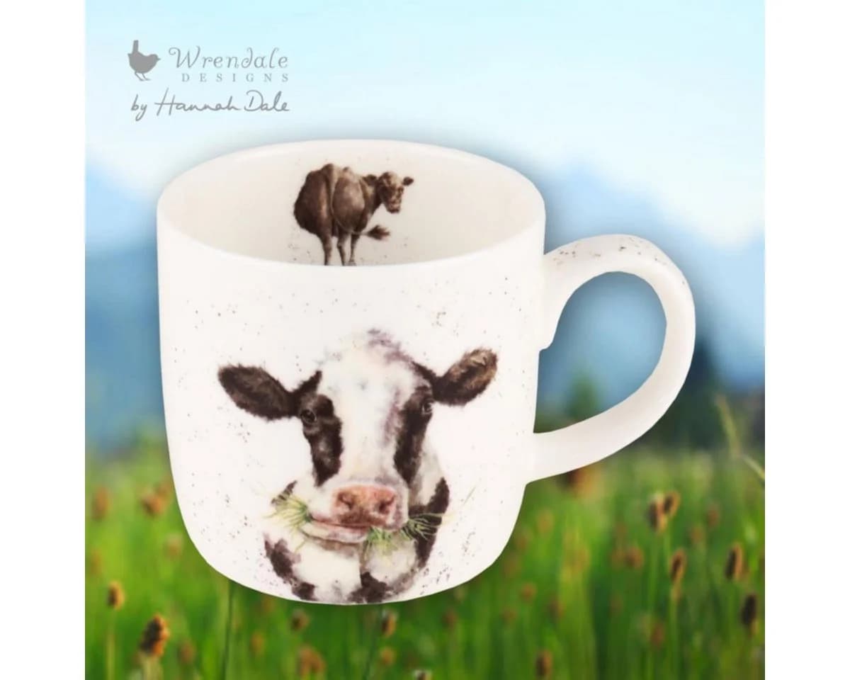 Wrendale Designs Porzellan-Becher Mooo Kuh Weiß - Bild 5