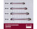 HOOZ Haltegriff Edelstahl silber für Dusche & Badewanne Bild 3