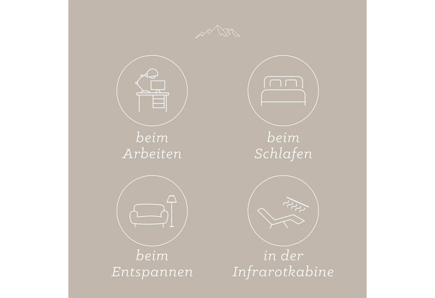 Allgäuquelle Zirbenkissen Bio Zirben-Säckchen mit 100% Bio-Zirbenspäne - Bild 4
