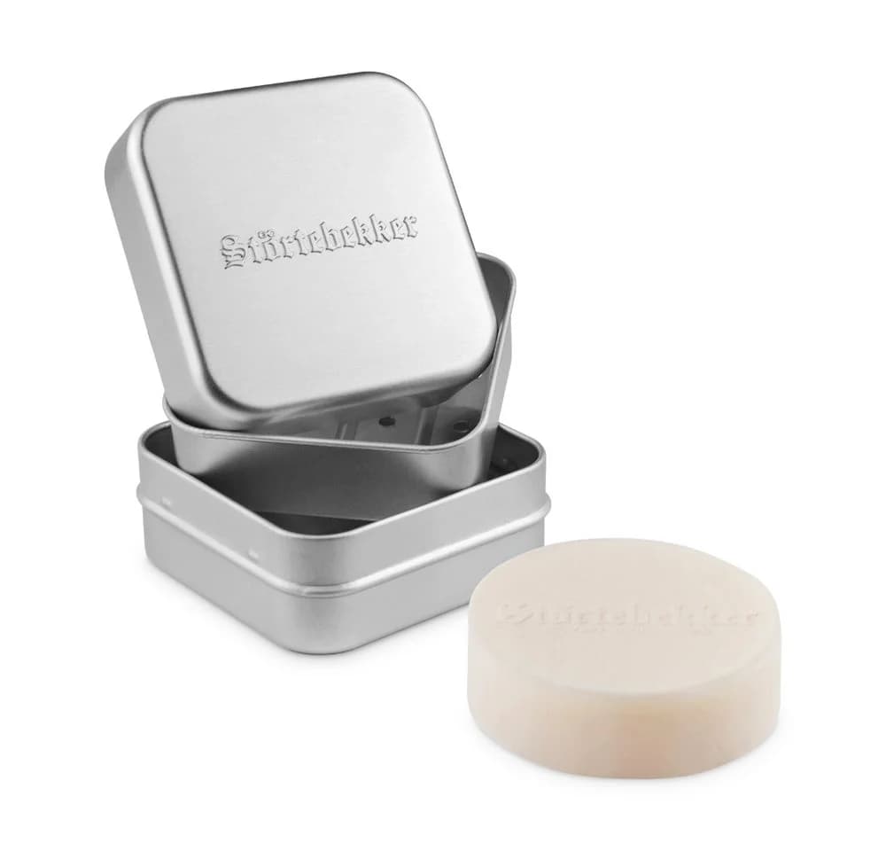 Störtebekker Seifenschale Aluminium mit Abtropfgitter