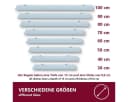 HOOZ Wandregal Glasregal Weiß ESG-Sicherheitsglas Modern Bild 1