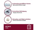 HOOZ Wandregal Glasregal Weiß ESG-Sicherheitsglas Modern Bild 4