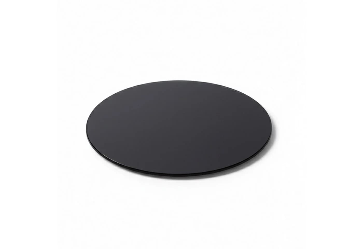 HOOZ Tischplatte Glasplatte ESG Schwarz Ø 30 cm - Bild 2