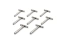 HOOZ Tablarträger 8er Set Unsichtbar 10 cm Schwerlast Bild 2