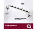 HOOZ Edelstahl Haltegriff für Dusche & Badewanne Bild 1