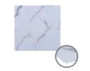 HOOZ Tischplatte aus Glas 70x70 cm Weiß ESG-Sicherheitsglas mit Facettenschliff Bild 2
