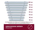 HOOZ Wandregal Glasregal ESG 6mm mit Halterung Bild 1
