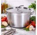 HOOZ Suppentopf Edelstahl 15L Induktion mit Deckel Bild 1