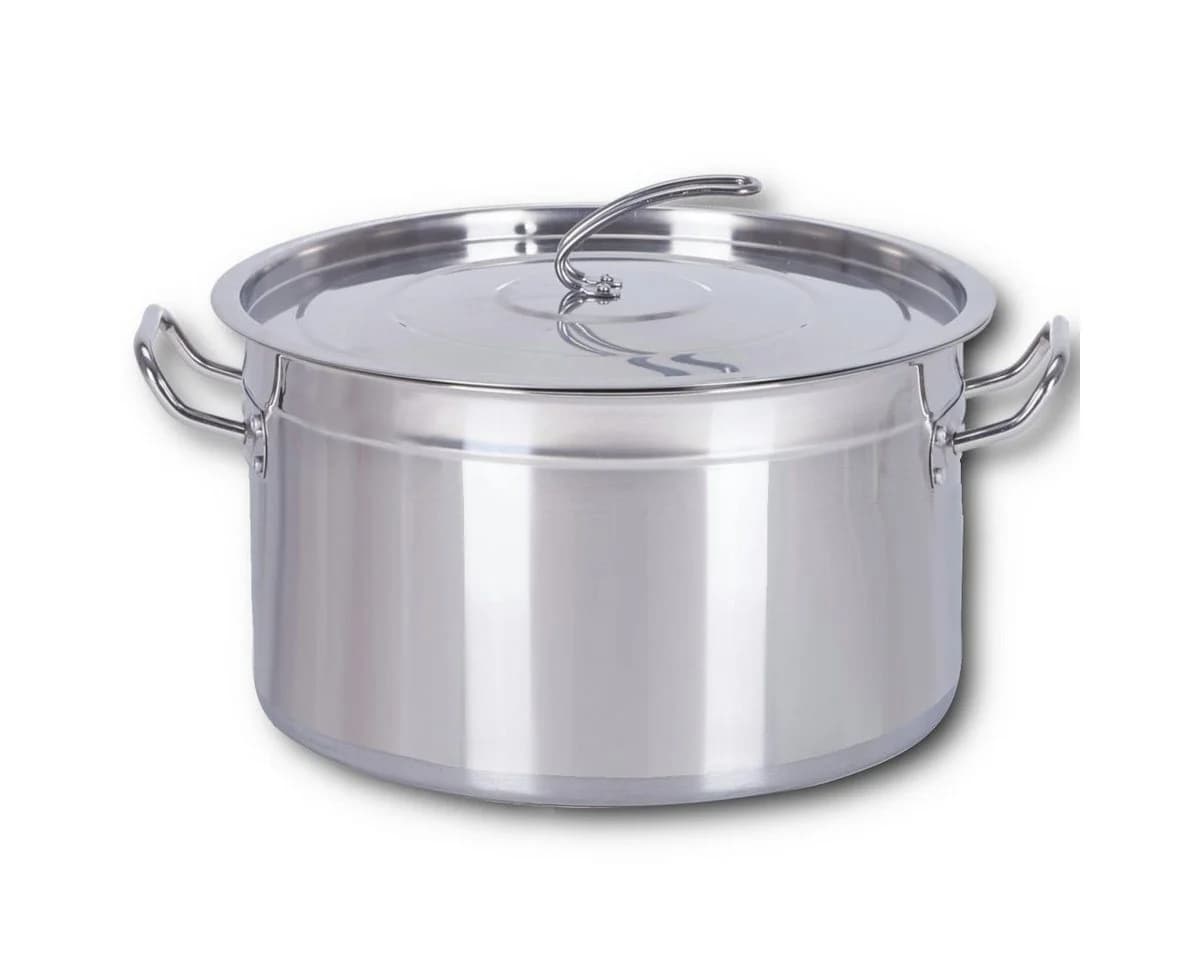 HOOZ Suppentopf Edelstahl 15L Induktion mit Deckel - Bild 2