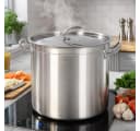 HOOZ Suppentopf Edelstahl 10-170L mit Deckel Bild 3
