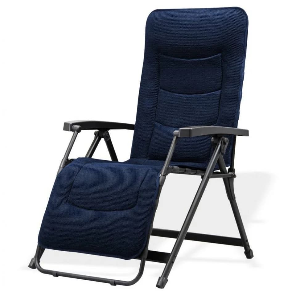 Westfield Gartenliege XL Relaxliege Aeronaut Blau Liegestuhl Sonnenliege - Bild 2