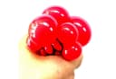 HAC24 Spielball Quetschball im Netz 4er Set Grün Rot Gelb Orange Bild 1
